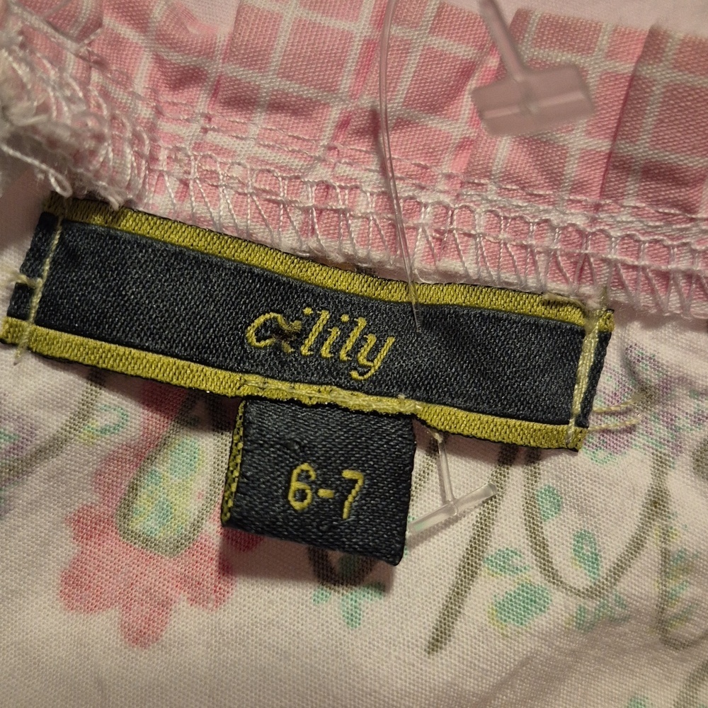 Oilily girls size 6-7 shift dress girls jumping rope print EUC or better - Picture 5 of 7